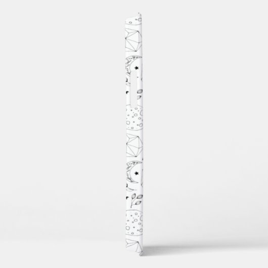 Galaxy Crystal Witchy Spellbound Moonchild Case-Mate iPhone Case (Achterkant / Rechts)