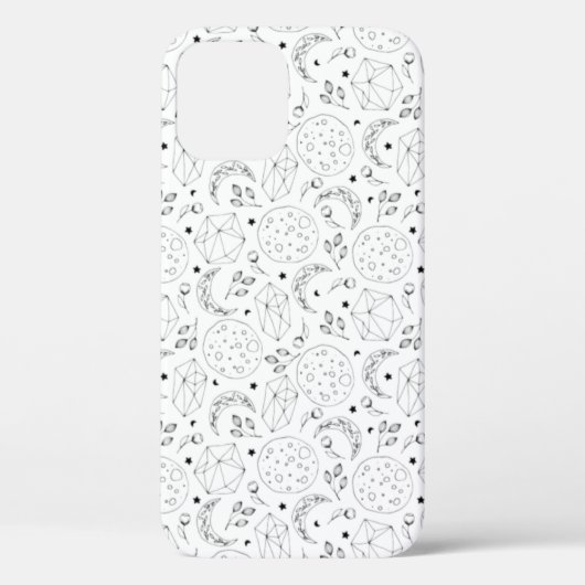 Galaxy Crystal Witchy Spellbound Moonchild Case-Mate iPhone Case (Achterkant)