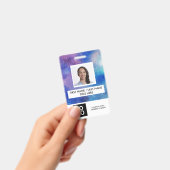 Galaxy Custom Employee Photo Persoonlijke naam Badge (Handheld)
