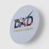 Galaxy Dad Universe Adventure Ronde Klok (Hoek)