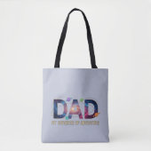 Galaxy Dad Universe Adventure Tote Bag (Voorkant)