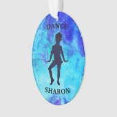 Galaxy Dance voor meisjes Ornament (voorkant)