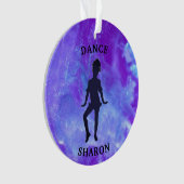 Galaxy Dance voor meisjes Ornament (voorkant)