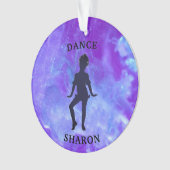 Galaxy Dance voor meisjes Ornament (voorkant)