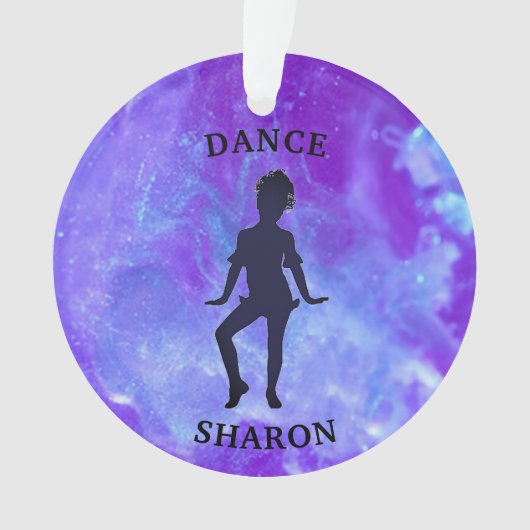 Galaxy Dance voor meisjes Ornament (voorkant)