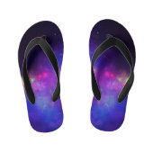 Galaxy Deep Space Kinder Teenslippers (Voetbed)