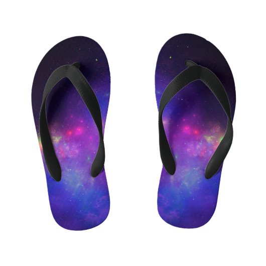 Galaxy Deep Space Kinder Teenslippers (Voetbed)