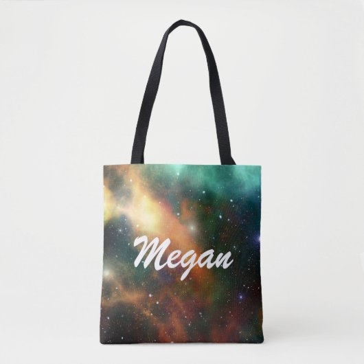 Galaxy Design Canvas tas (Voorkant)