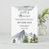 Galaxy Digital Wedding Sjabloon Kaart (Staand voorkant)