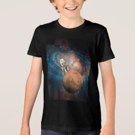 Galaxy Dog Kinder T-shirt – Cosmic Fee Galaxy™