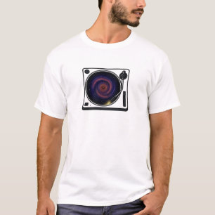 Galaxy Draaitafel - Kosmische Vinyl Platen Speler  T-shirt