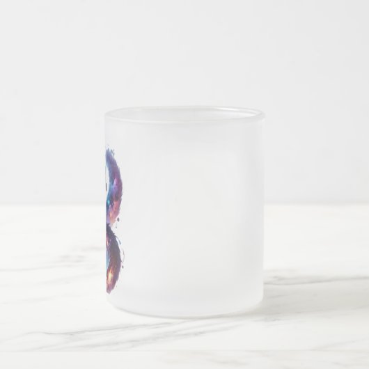 Galaxy Dragon Emaille Mok, Camping Drinkware, Wate Matglas Koffiemok (Center)