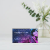 Galaxy Dream voor hypnotherapeuten Visitekaartje (Staand voorkant)
