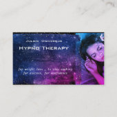 Galaxy Dream voor hypnotherapeuten Visitekaartje (Voorkant)