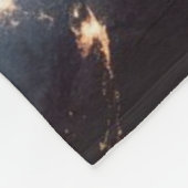 Galaxy Dreams | astronaut in de ruimte Fleece Deken (Hoek)