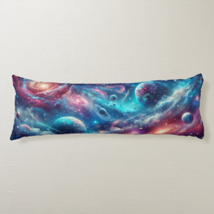 Galaxy Dreams: Duik in Deep Space Design Lichaamskussen