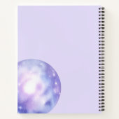 Galaxy Dreams Gepersonaliseerde Spiral Notitieboek (Achterkant)