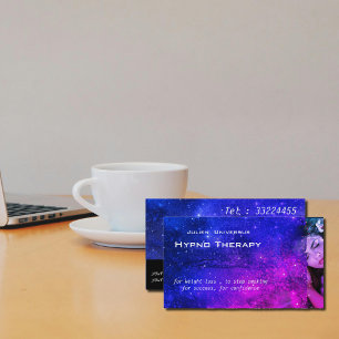 Galaxy Droom Visitekaartje voor hypnotherapeuten