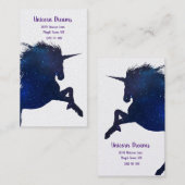  Galaxy Eenhoorn Visitekaartje (Voorkant / Achterkant)