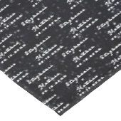 Galaxy Elegante bruid en bruidegom namen bruiloft Tafelkleed (Gekanteld)