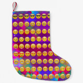 Galaxy Emojis Kleine Kerstsok (Voorkant)