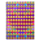 Galaxy Emojis Notitieboek (Voorkant)