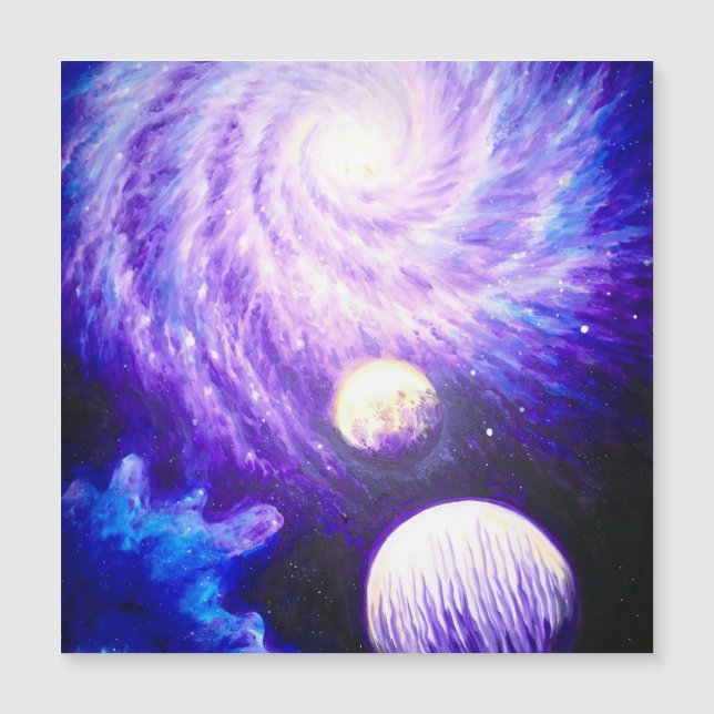 Galaxy en planeten (Voorkant)