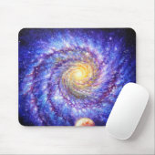 Galaxy en planeten muismat (Met muis)
