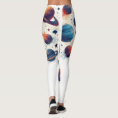Galaxy en Space Leggings (Achterkant)