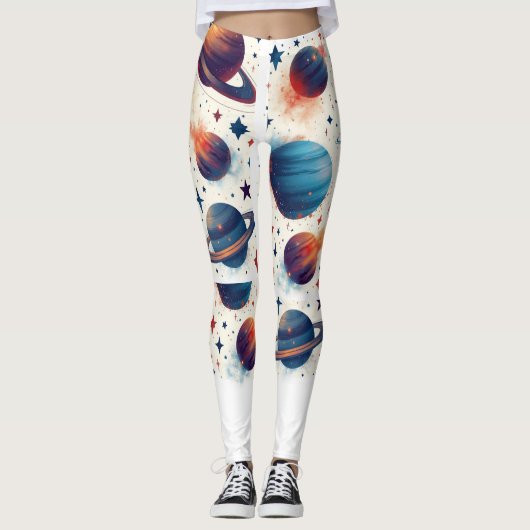Galaxy en Space Leggings (Voorkant)
