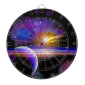 Galaxy en sterren dartbord (Voorkant)
