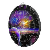Galaxy en sterren dartbord (Voorkant Rechts)
