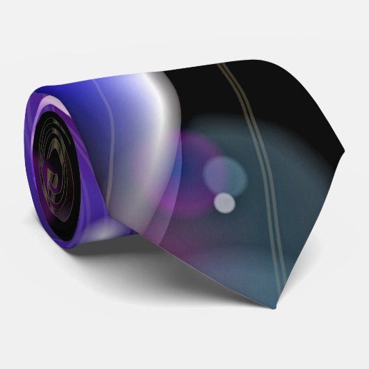 Galaxy en sterren stropdas (Opgerold)