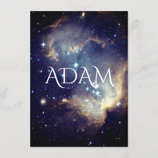 Galaxy Enclosure Card Informatiekaartje (Achterkant)