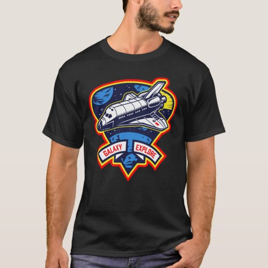 Galaxy Explore T-shirt (Voorkant)