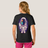 Galaxy Explorer Kinder Shirt Fun Space Adventure (Achterkant volledig)