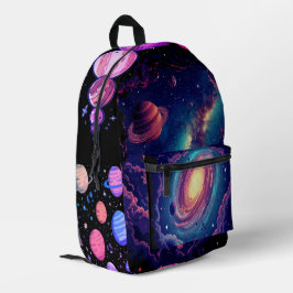 Galaxy Explorer Kinder zwarte rugzak Cosmic