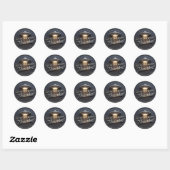 Galaxy Explorers – Buiten deze wereld Bedankt Sti Ronde Sticker (Vel)