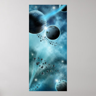 Galaxy Explosion Poster
