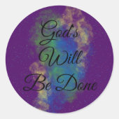 Galaxy Faith Sticker (Voorkant)