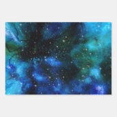 Galaxy Fan, Mannen & vrouwen, Buitenspatie Inpakpapier Vel (Voorkant 3)