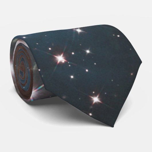 Galaxy Fantasy Astronomie Stropdas (Opgerold)