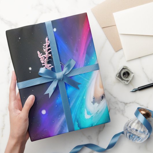 Galaxy Fantasy Verjaardagscadeau Inpakpapier (Geschenken)