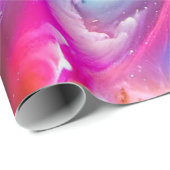 Galaxy Fantasy Verjaardagscadeau Inpakpapier (Rol Hoek)