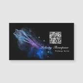 Galaxy Faux Glitter QR-code (Voorkant)