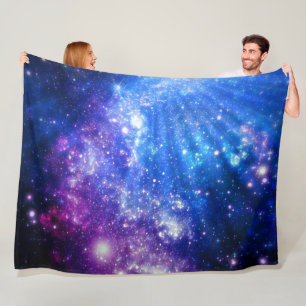 Galaxy Fleece Deken