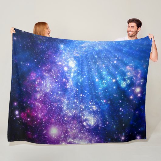 Galaxy Fleece Deken (In situ)