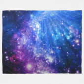 Galaxy Fleece Deken (Voorkant (Horizontaal))