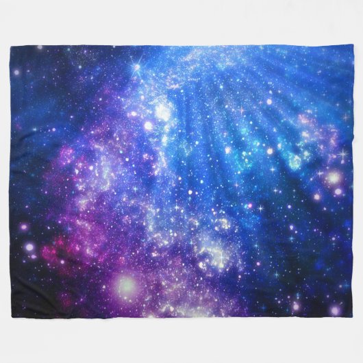 Galaxy Fleece Deken (Voorkant (Horizontaal))