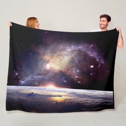 GALAXY FLEECE DEKEN (In situ)